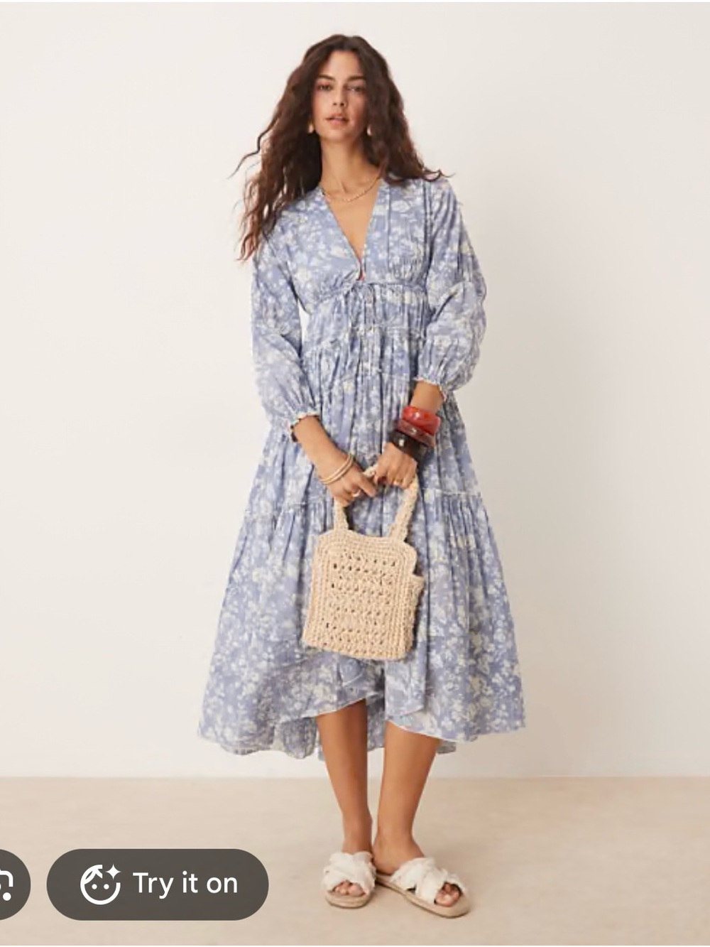 Free People Pappiet midi dress